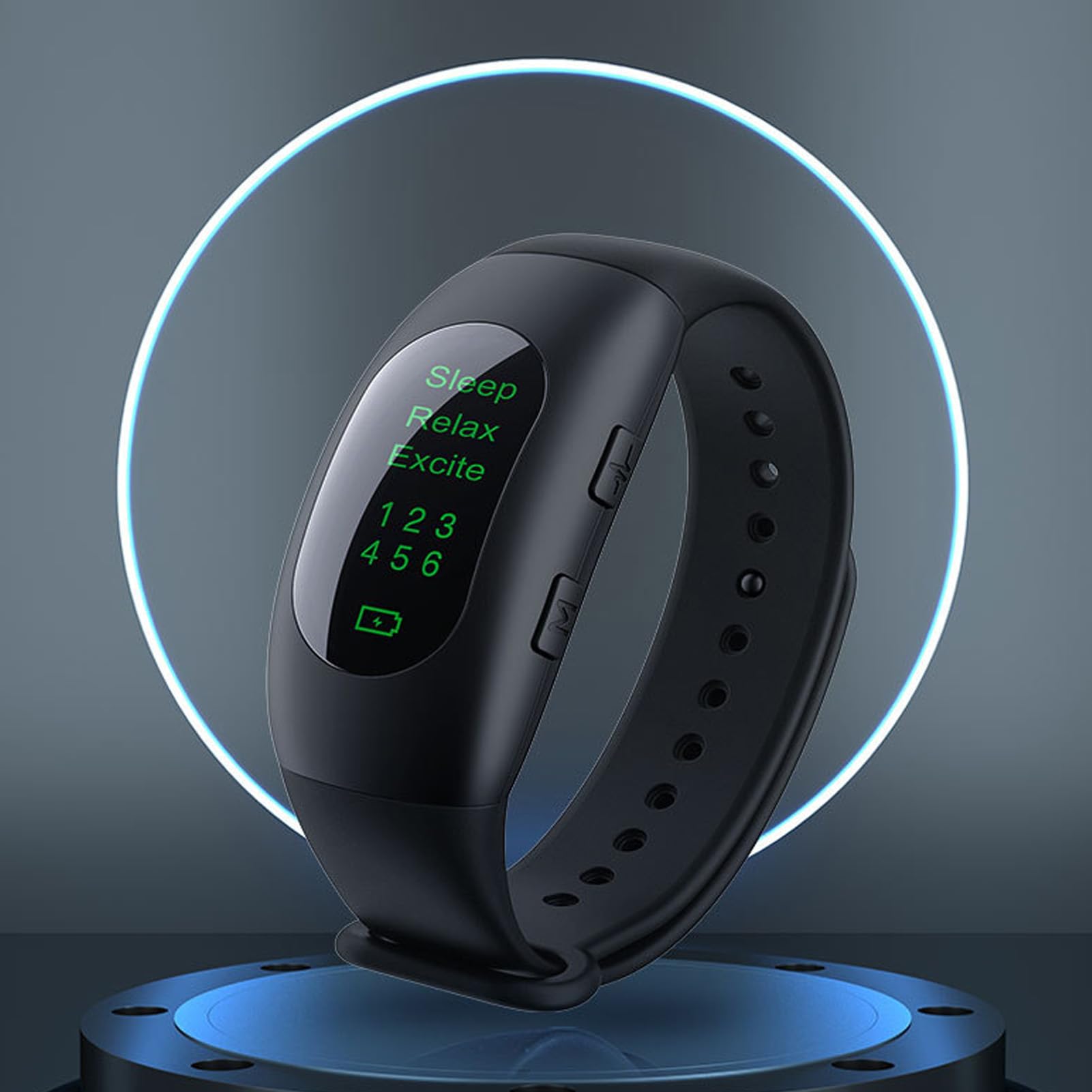 Machine D'aide Au Sommeil Pour Adultes, Aide au sommeil bracelet montre dispositif soulagement de l'anxiété 3 Modes 6 force microcourant aide au sommeil Machine Pour Adultes Soulager le Stress