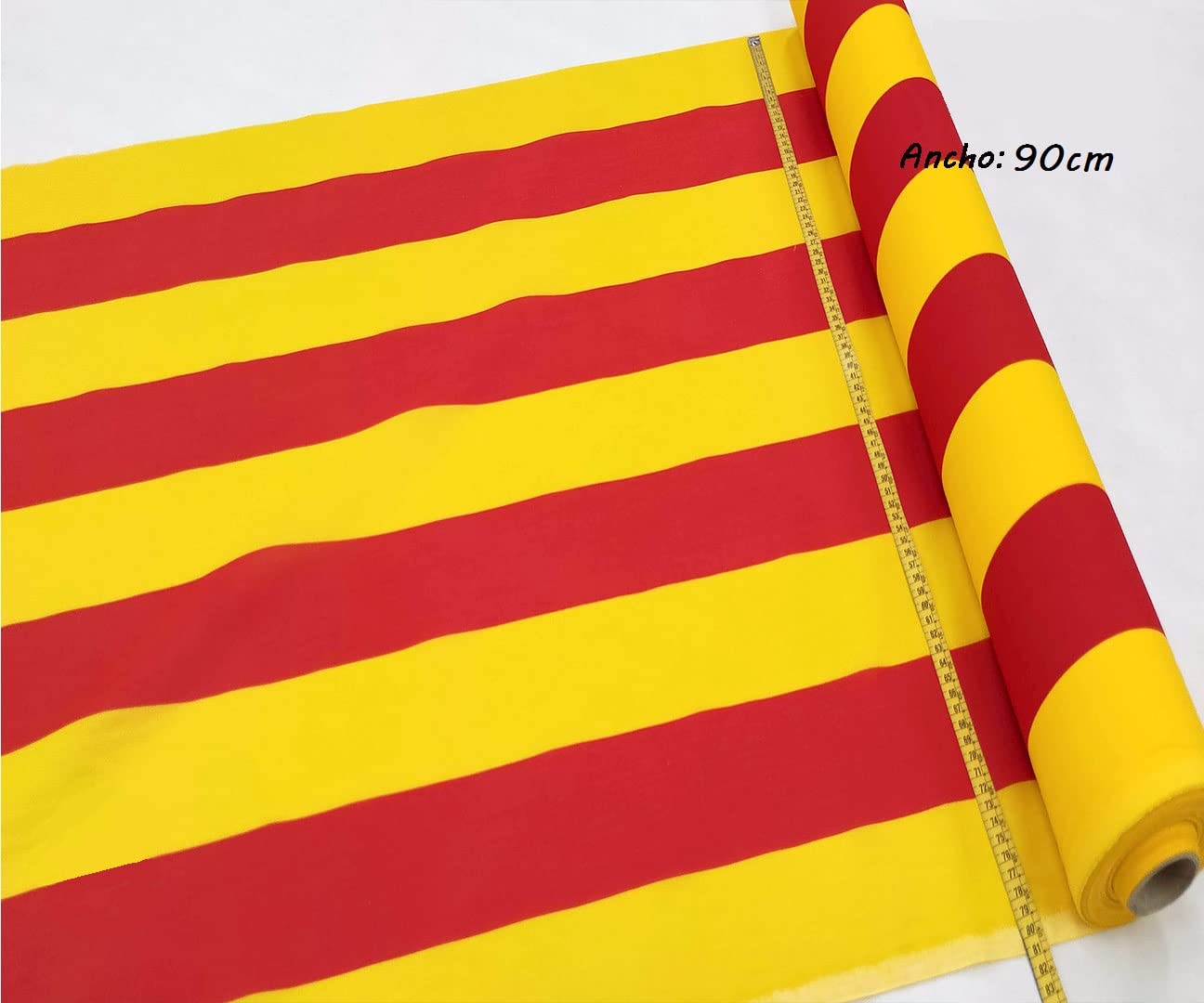 Bandera Cataluña catalana catalunya Rotllo Bobina rollo 90cm x 45metro