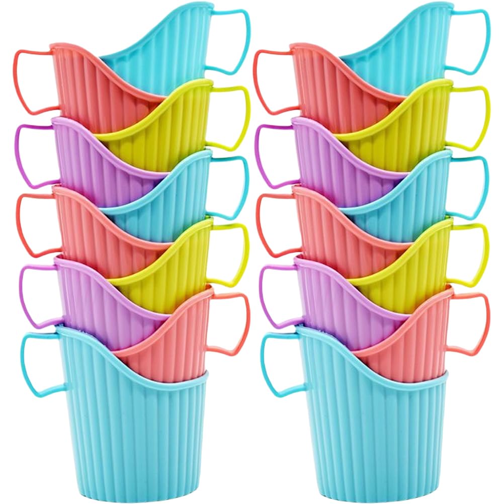 Happyyami Coffee Cup Holder Anti-Scalding Disposable Hot Paper Cup Holder Portable Mug Carrier for Bars Cafes and Restaurants