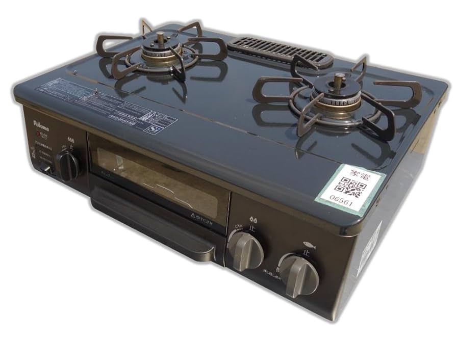 パロマ　都市ガスコンロ　IC-N36KB-L　状態良好 Amazon.co.jp: わけあり IC-N36KB-L 12A13A(都市ガス 12A・13A用