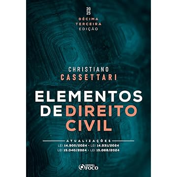 Capa do livro Elementos de Direito Civil - 13ª Ed - 2025