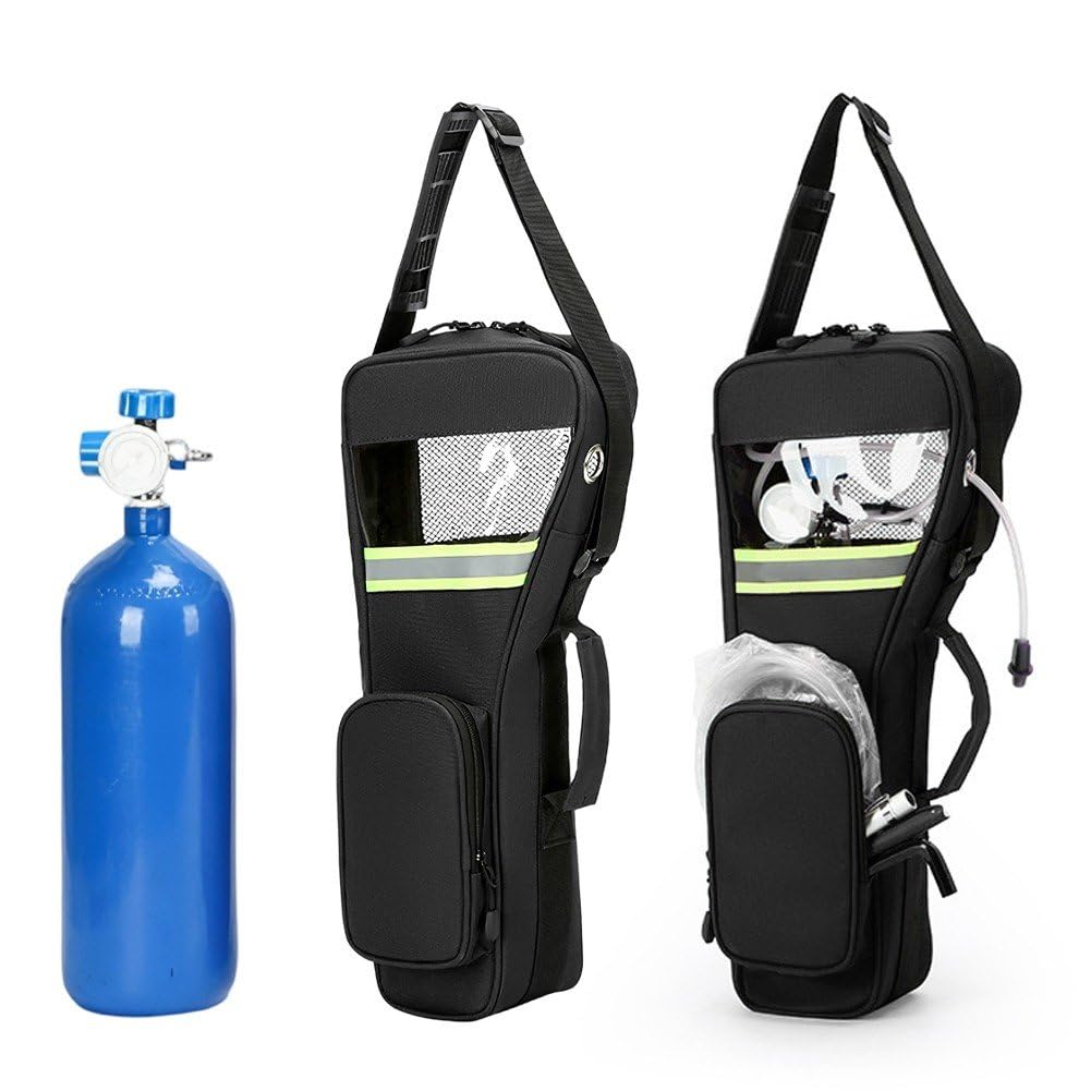 Sac de Transport pour Bouteille d'oxygène, Sac d'oxygène médical d'urgence, Sacs à bandoulière pour Bouteilles d'oxygène, Sacs d'oxygène médical d'urgence pour Accessoires