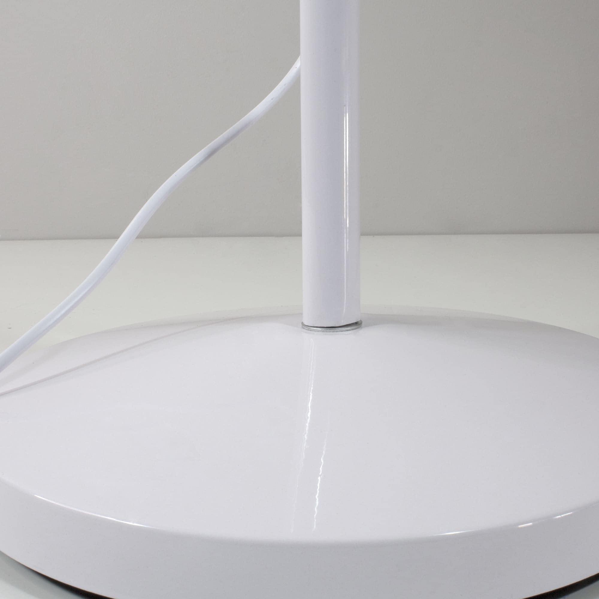 Wonderlamp - Lampada da terra articolata Avati, Lampada da terra bianca, Altezza regolabile, Corpo e testa articolabile, Lampadina 1xE27