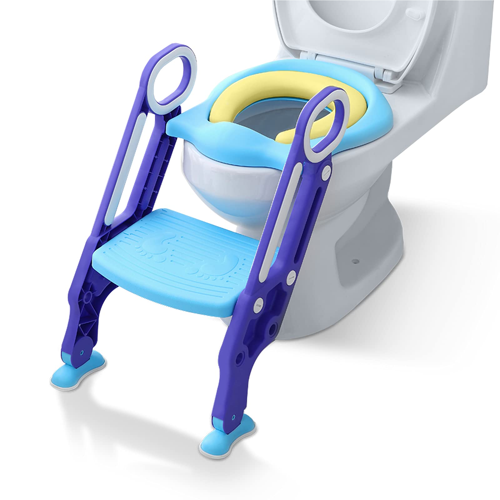 Siège de toilette enfant pour des WC de salle de bain adaptés aux tout-petits de 1 à 7 ans