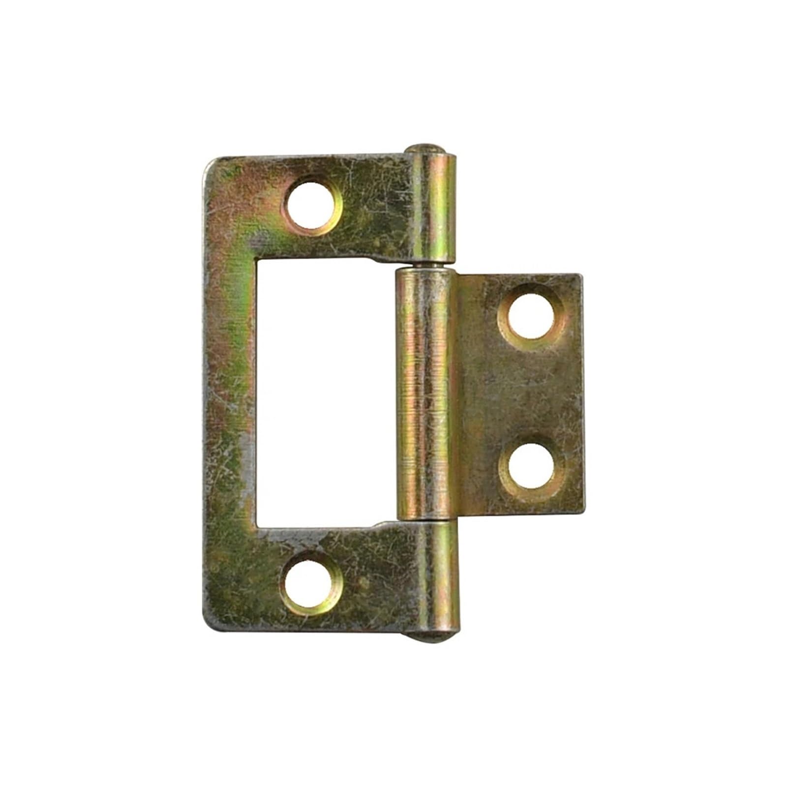6Pc Metal Door Cabinet Cupboard Furniture Decorative Butt Hinge for Vintage Wooden Jewelry Box for Gate(Color 01)