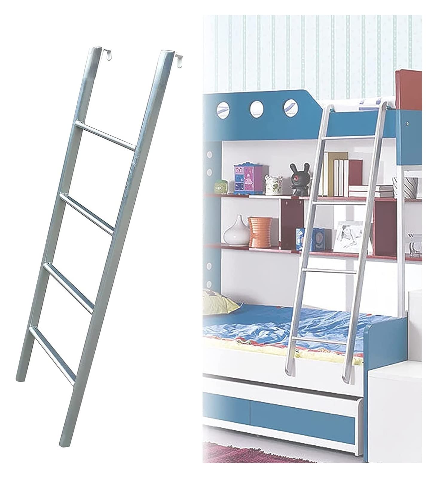 Échelle de lit superposé pour remplacer une échelle instable de mezzanine