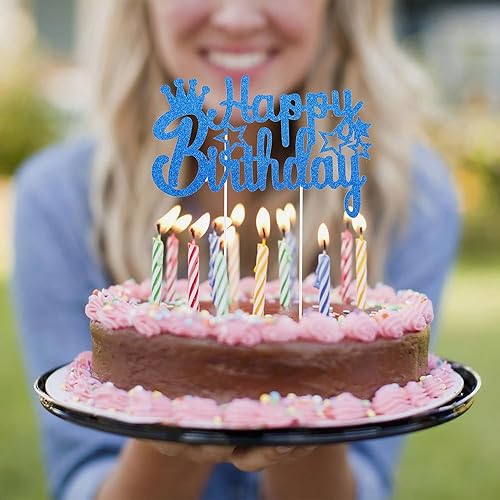 Miniatura 2 de Decoración para tartas de cumpleaños, decoración de pastel de cumpleaños, letrero de feliz cumpleaños, decoración de pastel de cumpleaños,