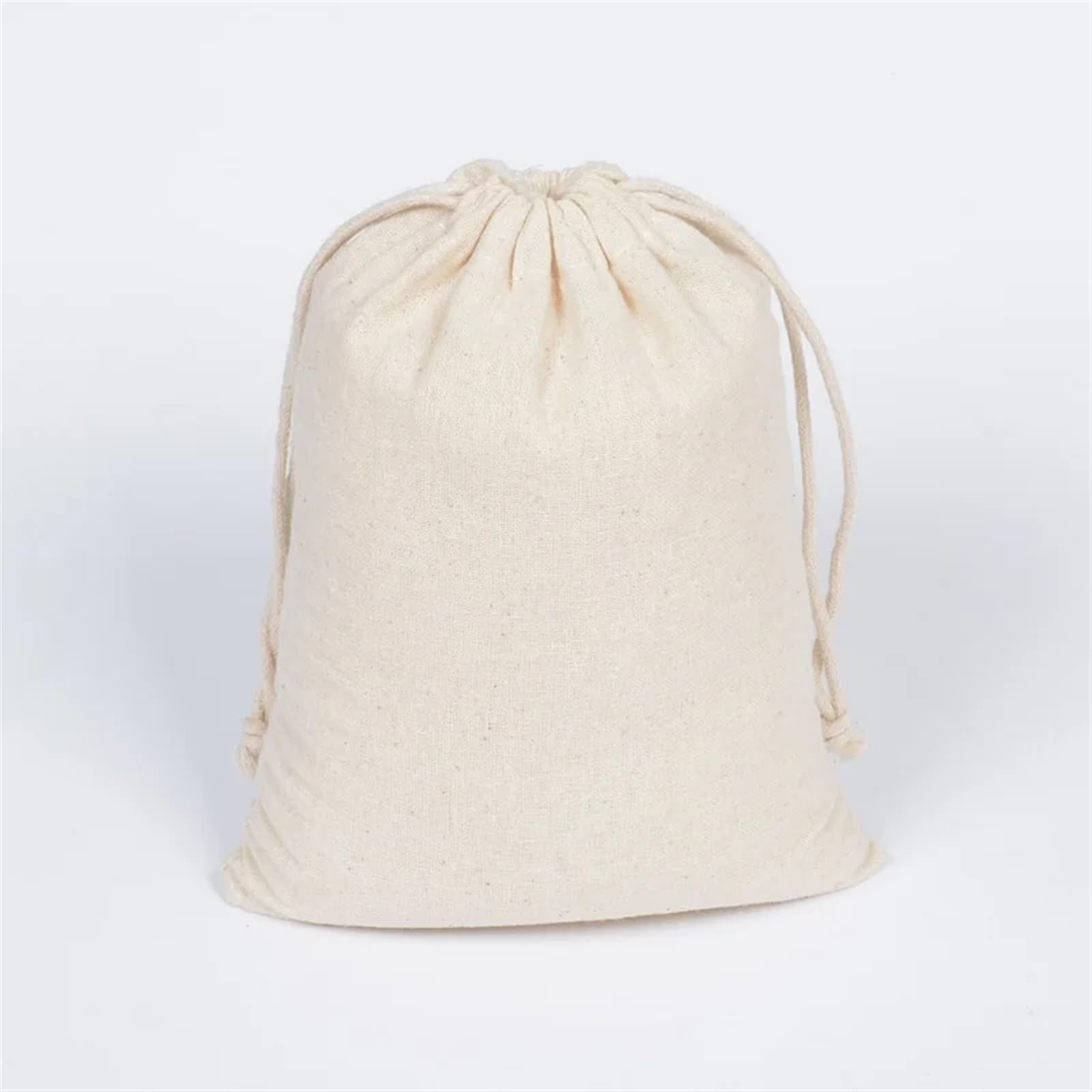 Geschenkbeutel 30 Stück Aufbewahrungsbeutel aus Baumwolle mit Kordelzug, Hochzeitsgeschenkpaket, handgefertigte Kerze, schlichte Beutel, 10 x 15/15 x 20/20 x 30 cm(13x18cm(30pcs))