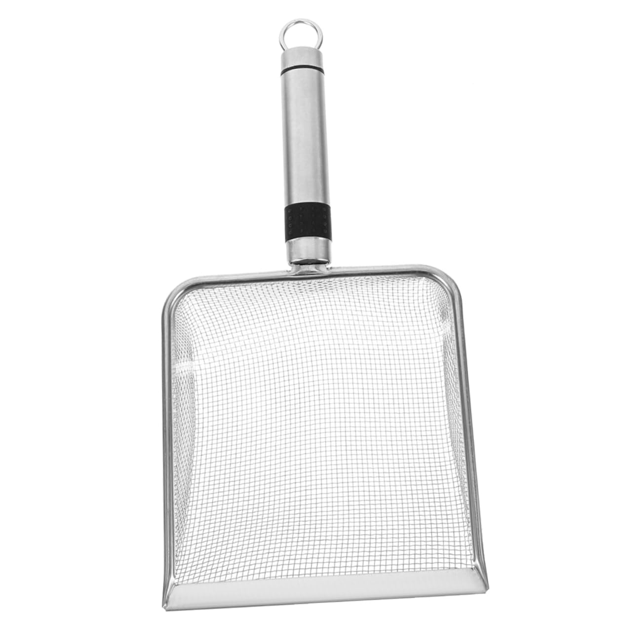 GRIRIW Cat Poop Scoop with Fine Mesh Durable Litter Shovel for Easy Cleaning for Cat Litter Box Maintenance and Reptile Excrement Cleanup