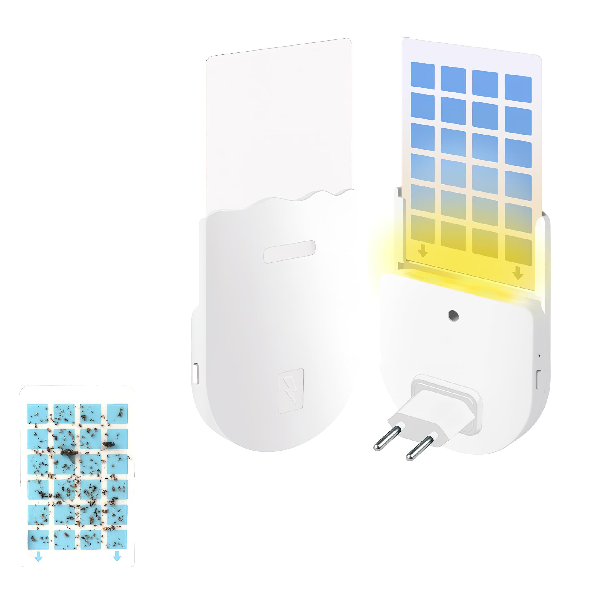 PIVDO Indoor UV Mosquito Killer, Electric Fly and Gnat Trap, Fruit Bug Catcher, Safer Insect Control Machine for Home, House, Kitchen - Flying Insect Light Trapper with Glue, Repellent Flytrap (B0D2V36QQS) Amazon Price History, Amazon Price Tracker