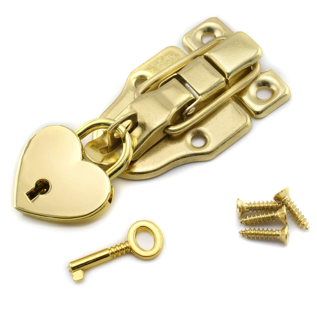 SDTC Tech Antique Cabinet Duckbilled Toggle Hasp Latch and