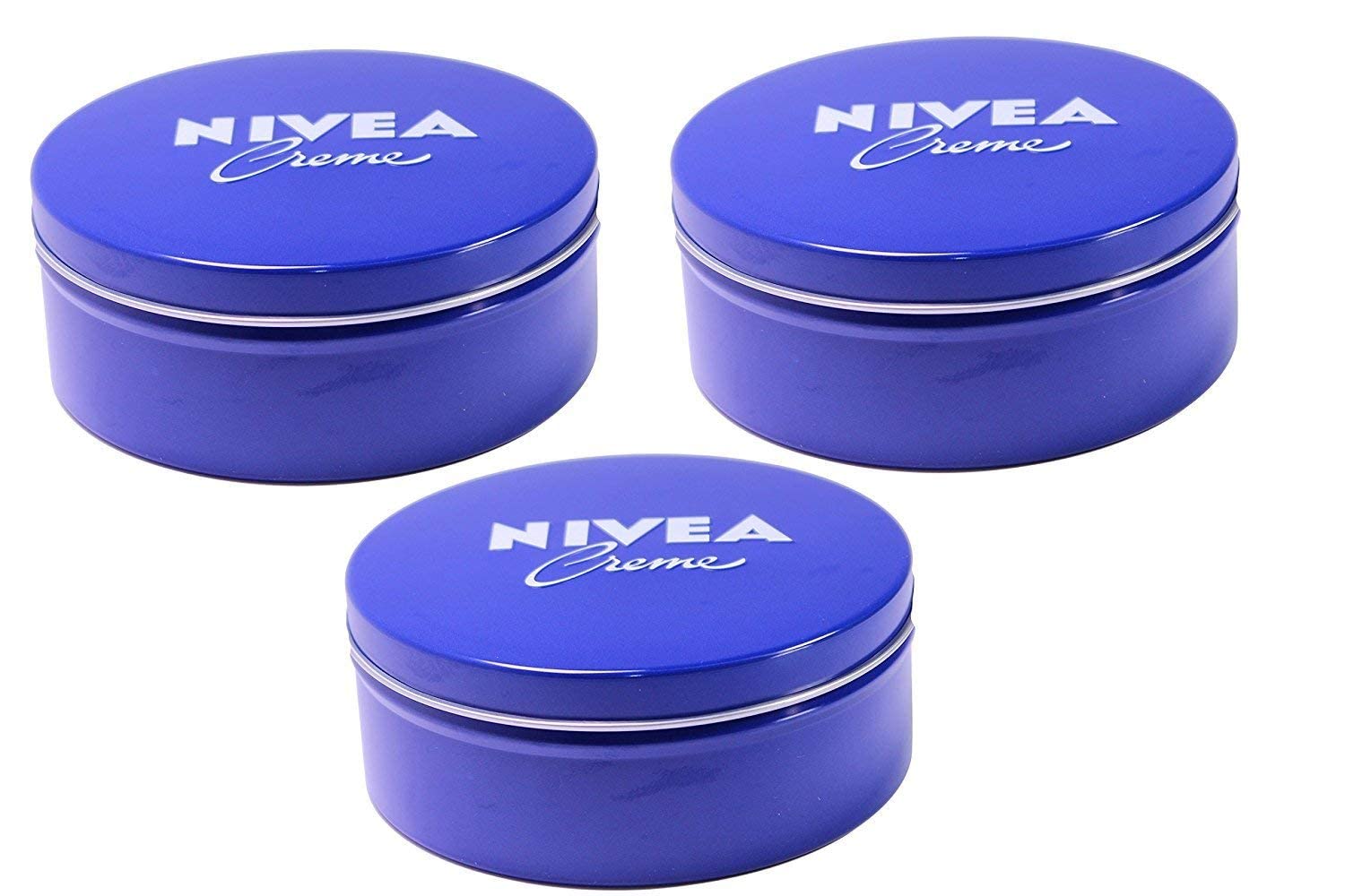 Genuine Authentic German Nivea Creme Cream, 8.45 Ounces,(Pack of 3) Unscented 8.45 Ounce (Pack of 3)
