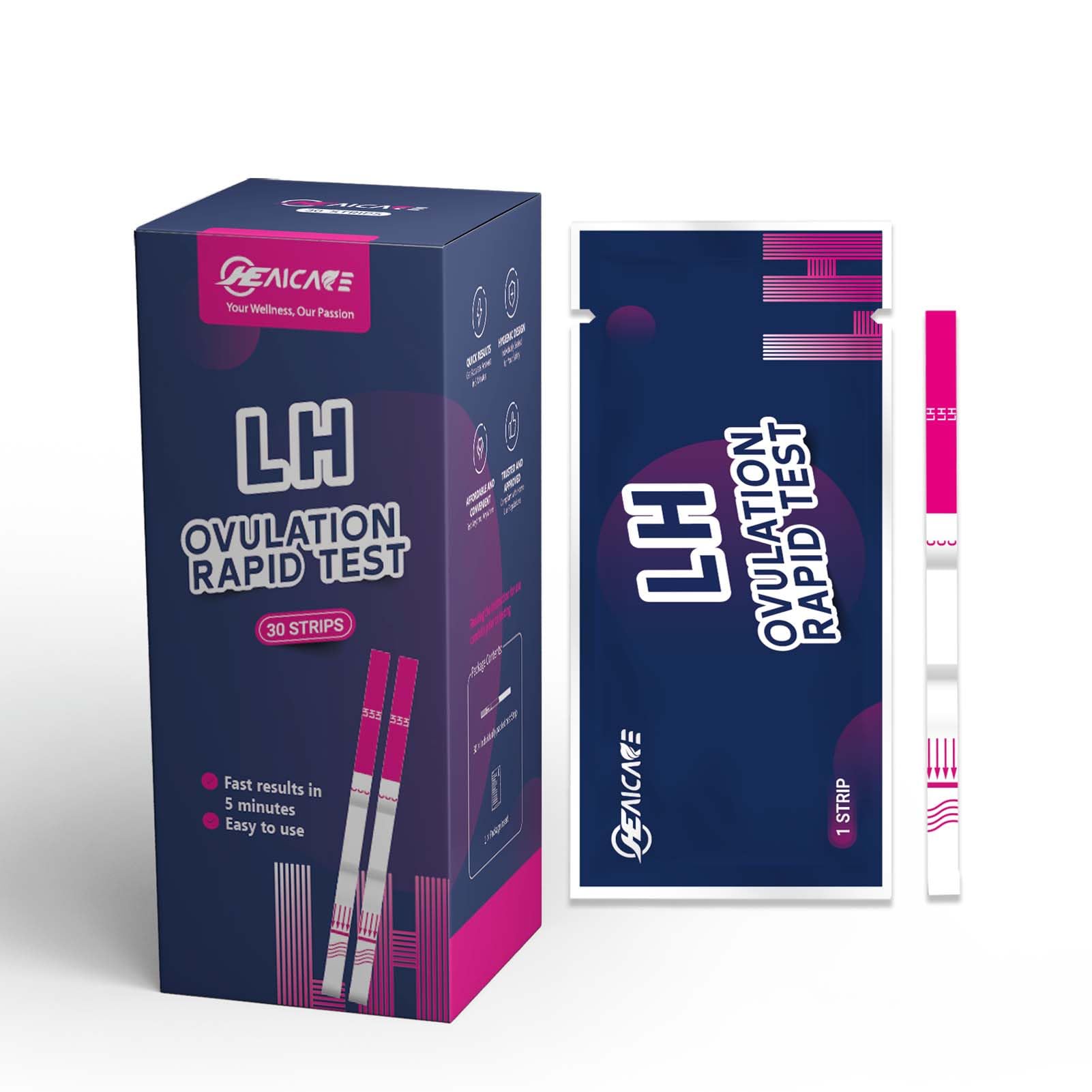 Ovulation Menopause Hormone Test Early Pregnancy Rapid Test Kit (LH-30 Tests)