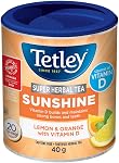 Tetley Super Herbal Thé immune: Citron & Echinacée avec Zinc - 40 Sacs à thé, 80 Grams sans caféine naturellement