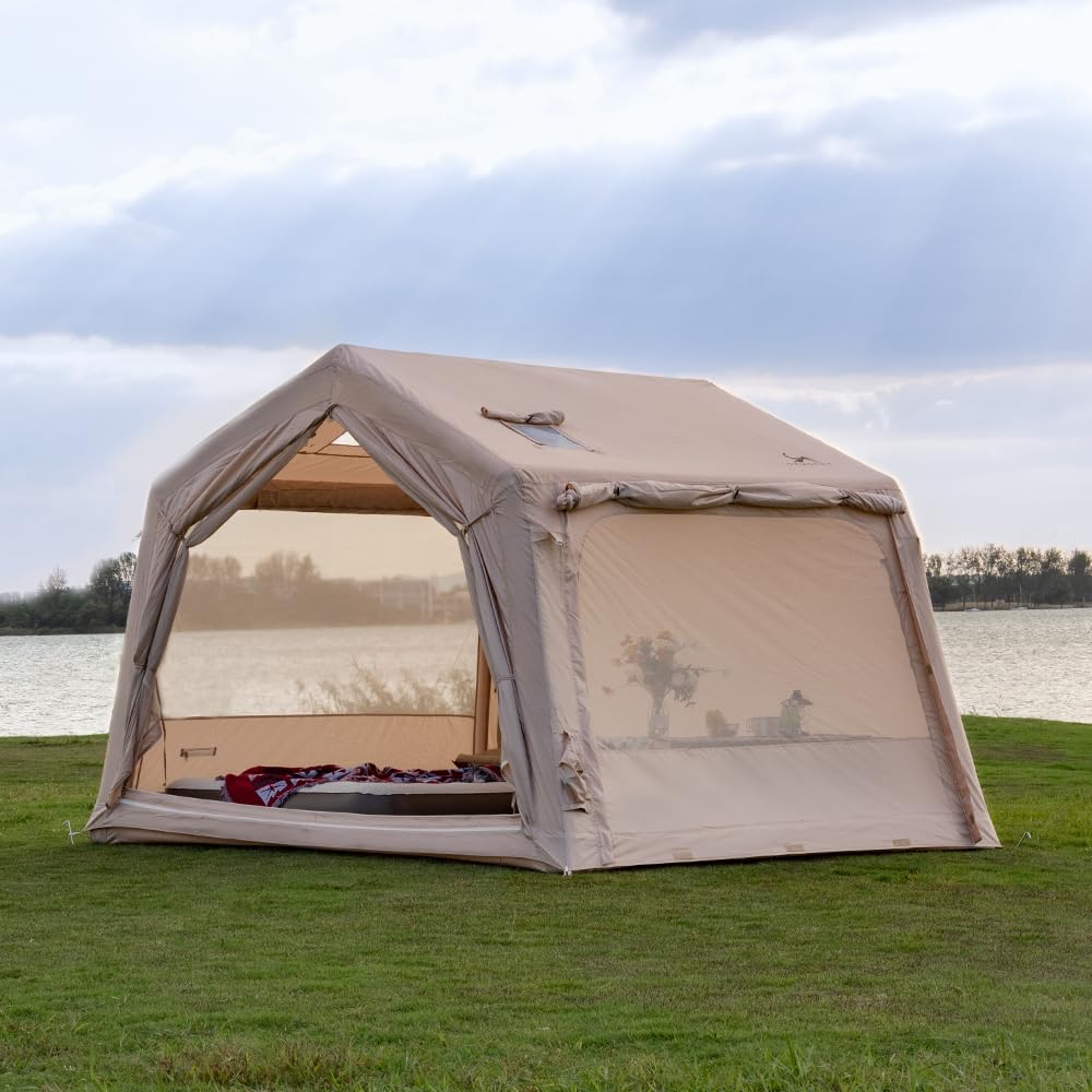TOMOUNTパップテント Amazon.com : TOMOUNT Inflatable Tent for Glamping Family Camping