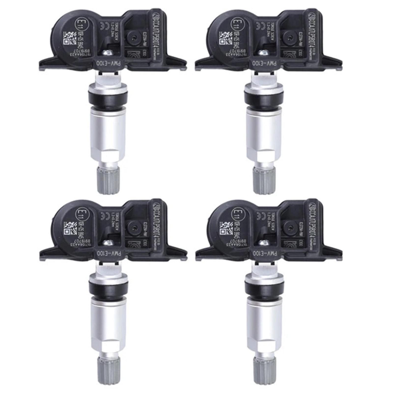 Sensor De Presión De Neumáticos 42607-53040 Sensor de presión neumáticos TPMS para Lexus ES300h, GX460, IS300, IS500, LC500, LS500, NX250, RX350 UX200 reemplazo(4pcs)