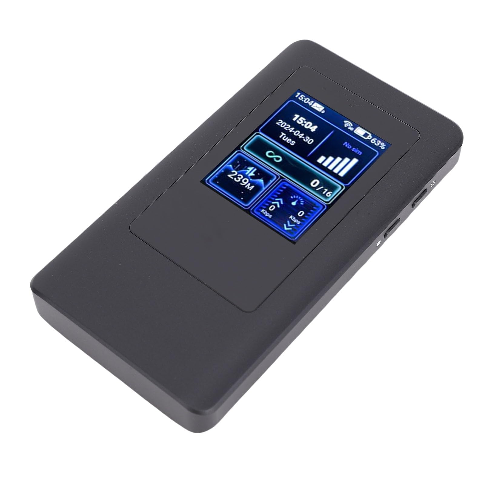 Router Wireless Dual Band WiFi Portatile 5G per Viaggi, Connessione Veloce a 1200 Mbps, Ampia compatibilità, Batteria di Grande capacità, 16 Dispositivi Online per Aziende di Famiglia