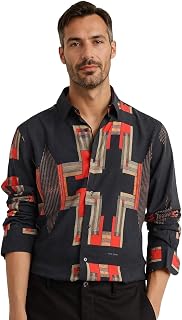Rare Rabbit Regular fit Geometric Print Shirt Price In India