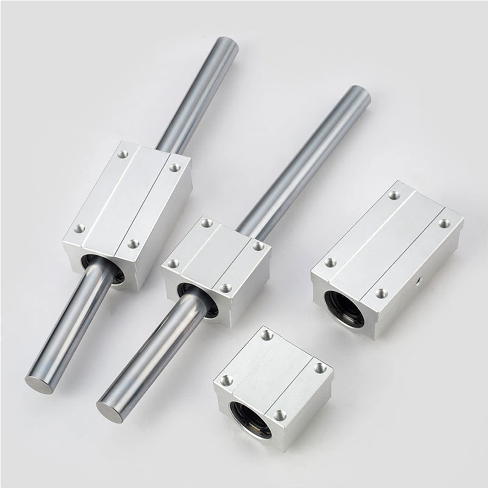 BREAKA 4 Stück Linearbewegungs-Kugelschieber, Linearkugellager, geeignet for CNC, 3D-Druck, Heimwerken (Size : SCS8LUU)