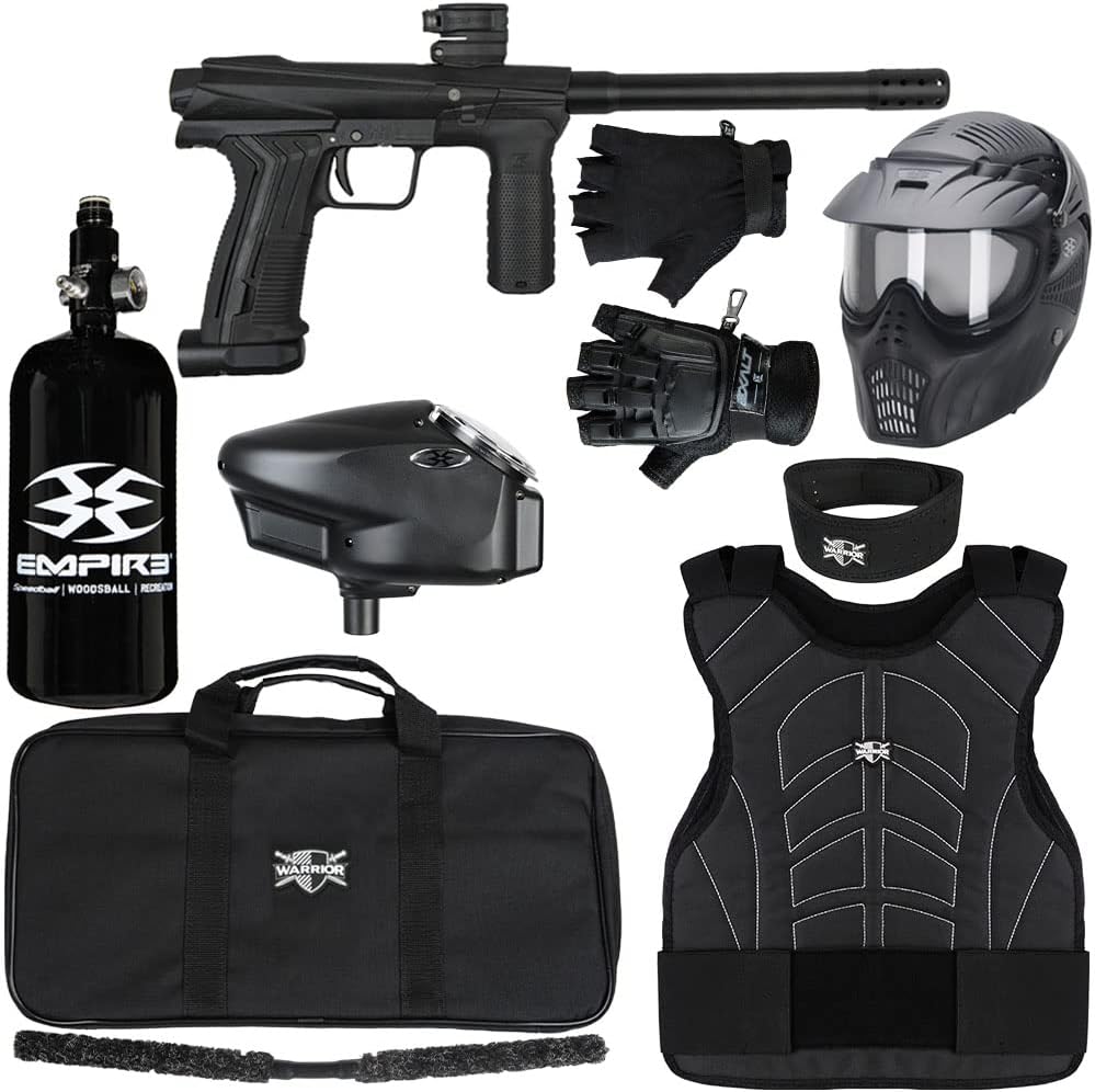 Action Village Planet Eclipse EMEK 100 (PAL Enabled) Level 3 Protector Paintball Gun Package Kit