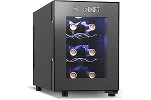 6 Bottle Wine Cooler: Compact, Sleek, and Perfect for Connoisseurs
