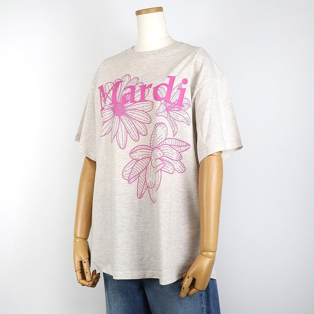 Amazon | [mardi mercredi] マルディメクルディ Tシャツ TSHIRT TRIPLE