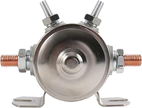 Miniatura 6 de Max 300A 12 voltios Relé solenoide de servicio 4 terminales para carros de golf Torno de servicio pesado marino en Rush SPST 12VDC 12V Relé