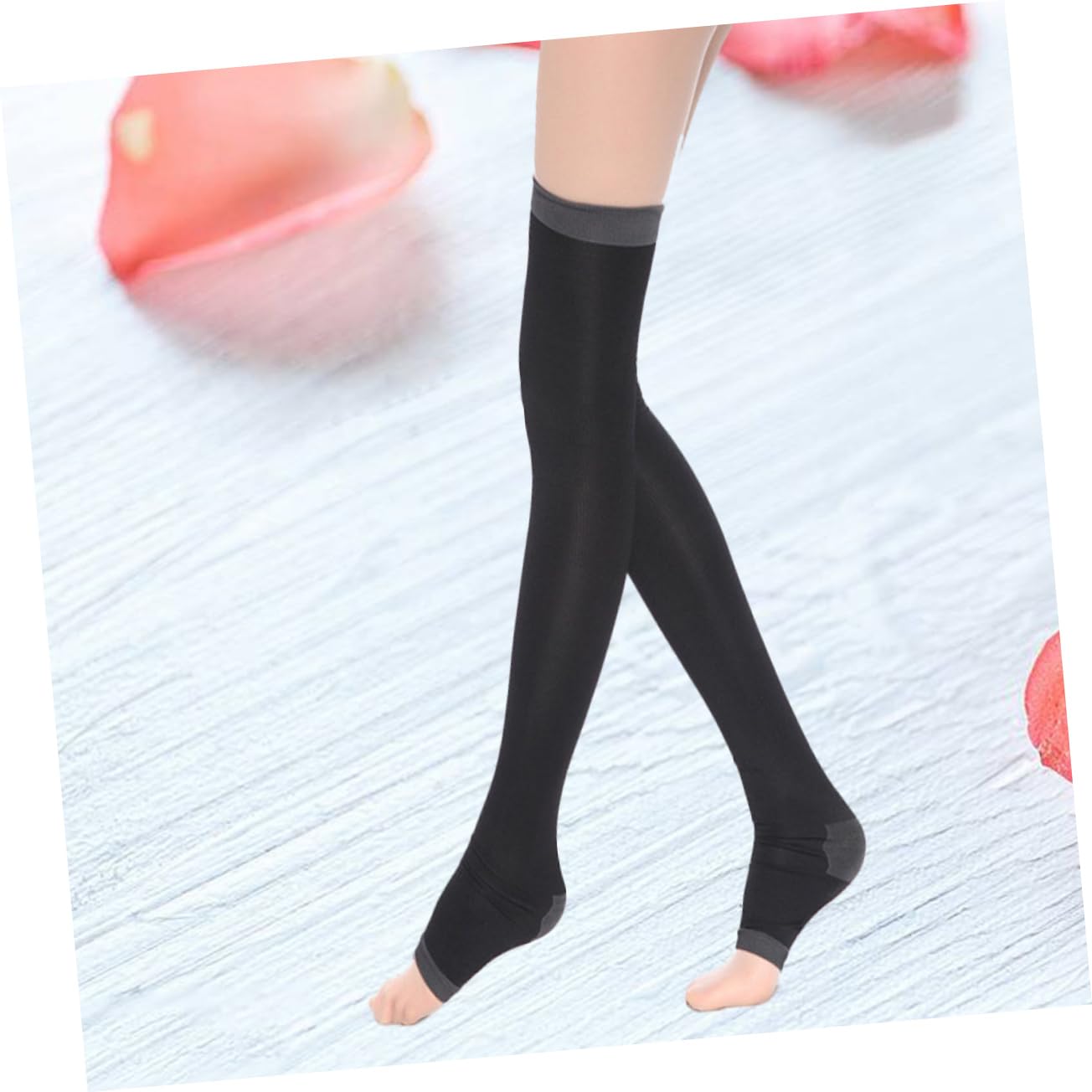 Holibanna 3 Pairs Lady Stockings Women Stockings Sleeping Stockings Compression Stockings