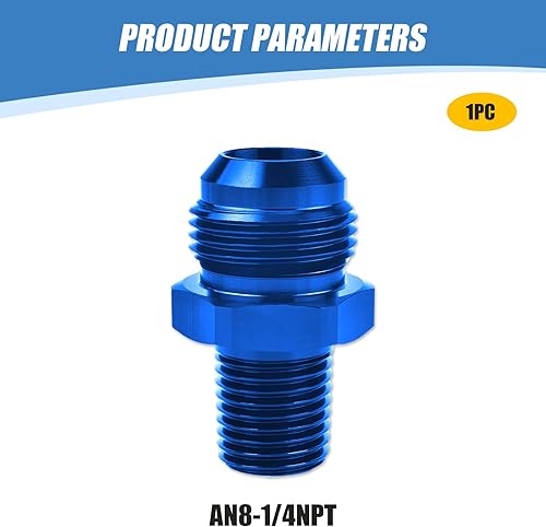 Miniatura 2 de Adaptador de refrigeración de bomba de combustible para modificación de automóvil, junta de conversión recta, adaptador de manguera de metal