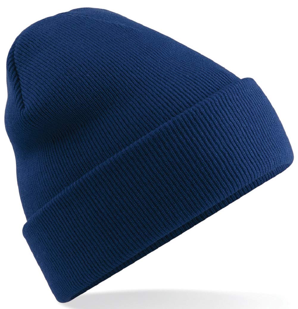 Beechfield Men's Oxford Navy Unisex Original Cuffed Beanie