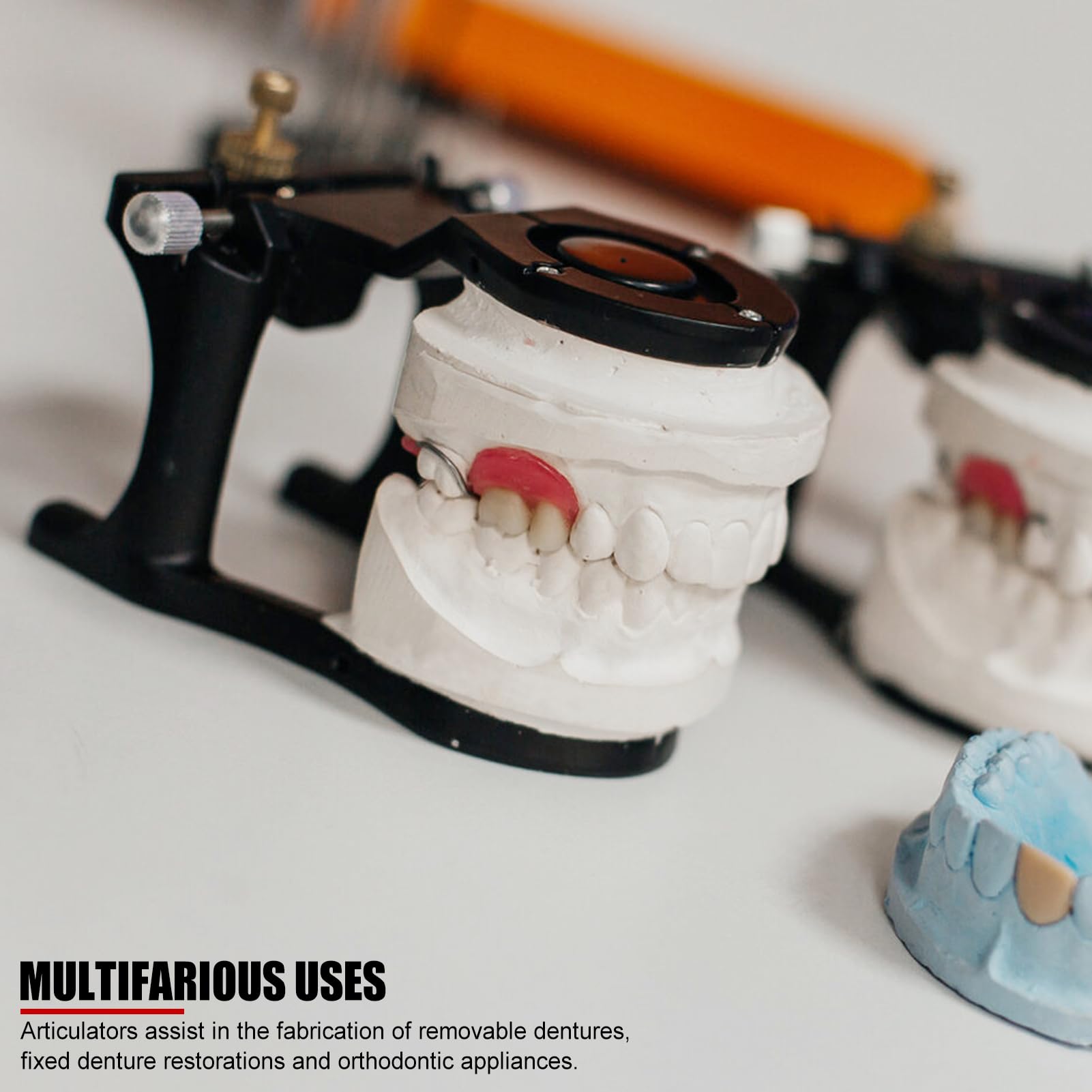 Articulador ajustable dental imán boca completa cobre