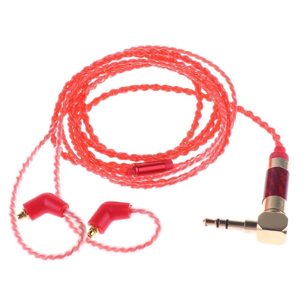 3.5mm Gold Plated Connector Replacement Update Cable for Shure Headphone Red 3.3ft| Portable Audio & Headphones | iPod Audio Player Accessories | Cables & Adapters|-image-43