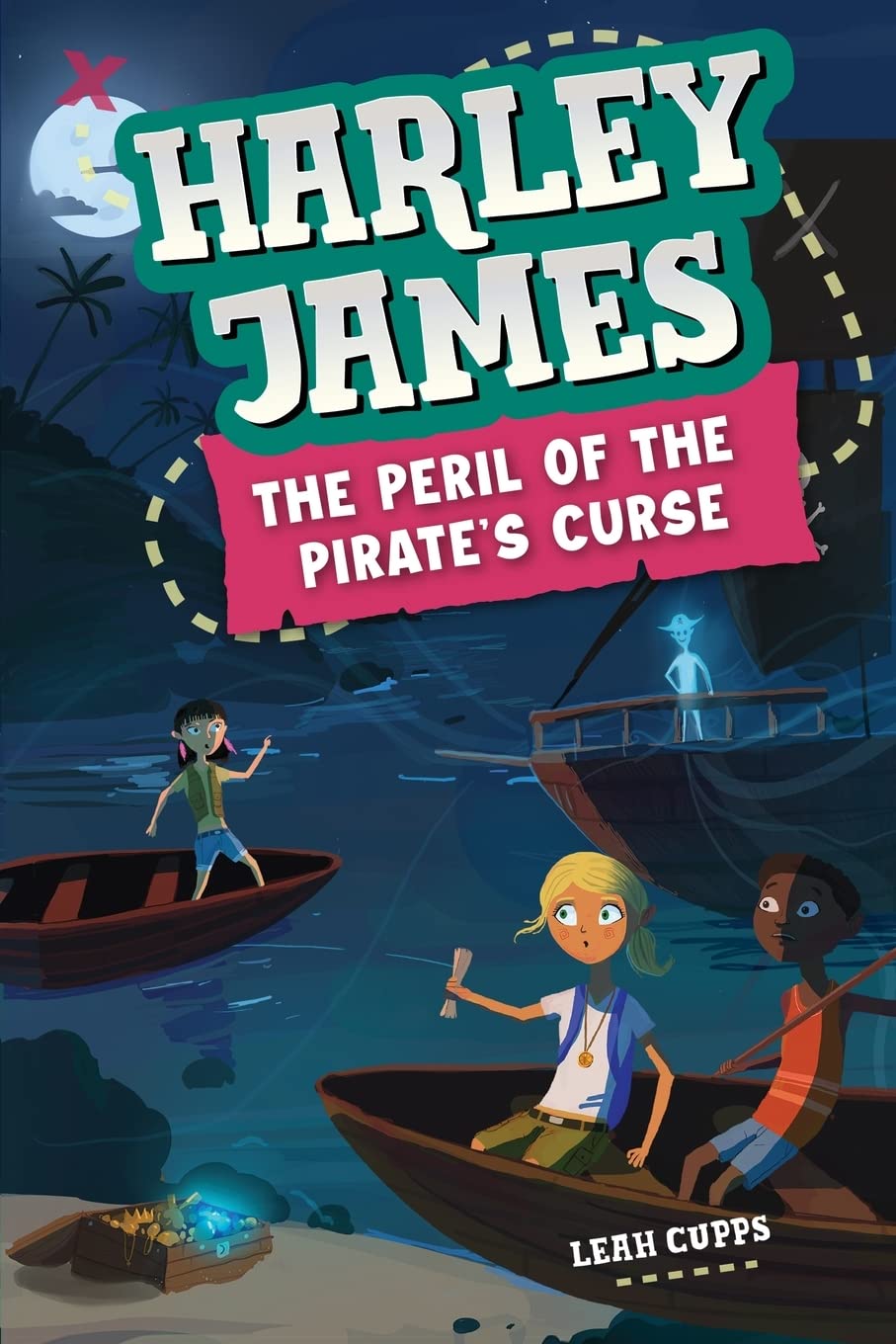 Harley James and the Peril of the Pirate's Curse: A Mystery Adventure Book for Kids 8-12 (Harley James Adventures)