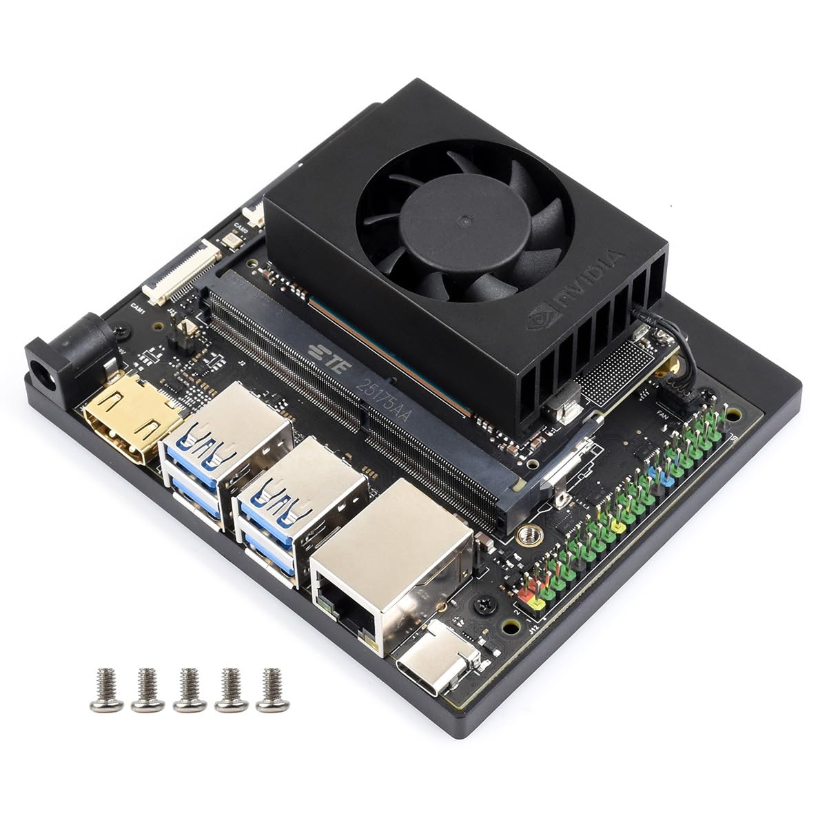 Waveshare Jetson Orin Nano/NX Super Base Board HDMI Version, Based on Jetson Orin Nano/NX AI Module