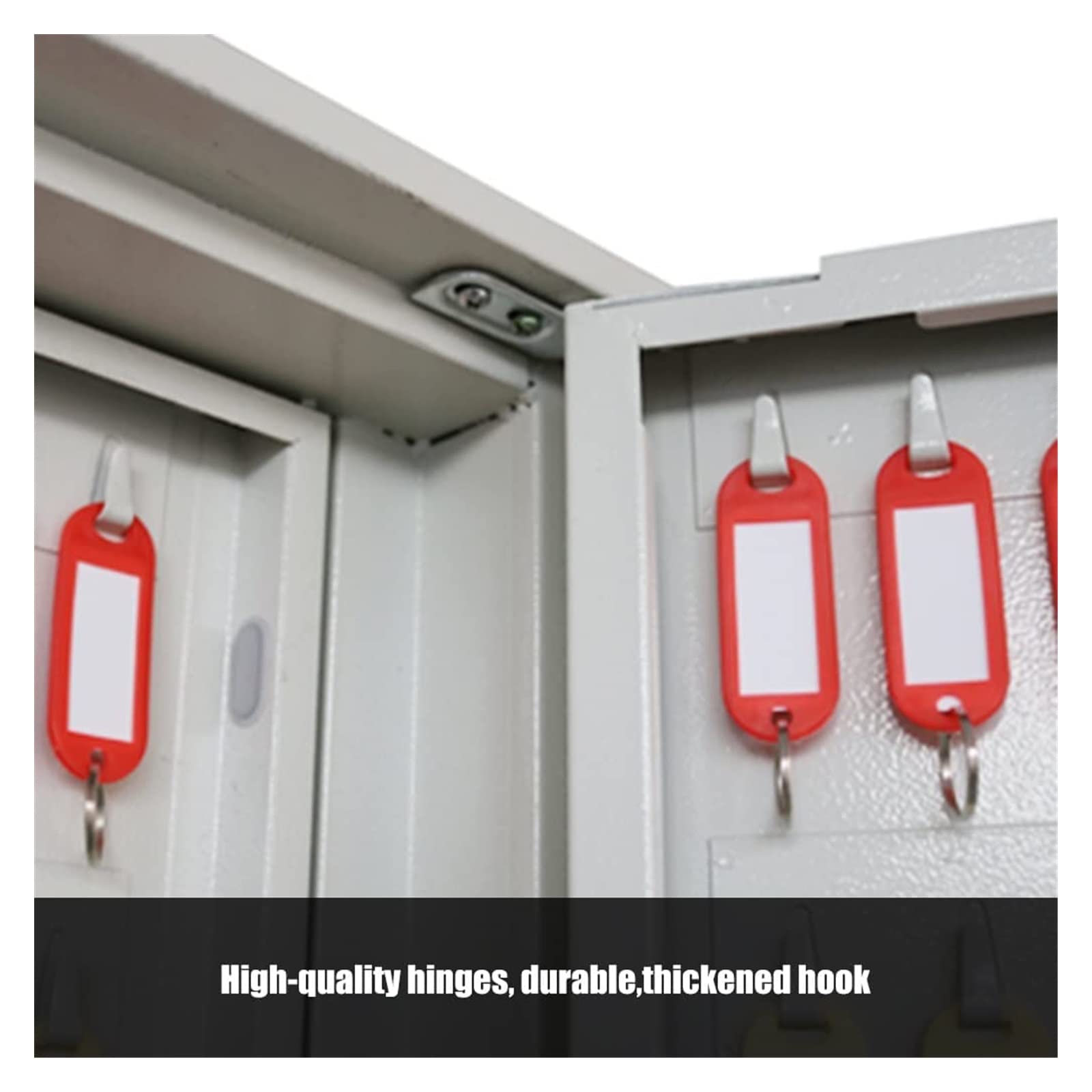 Support mural sécurisé en acier inoxydable avec boîte de verrouillage – Armoire à clés de qualité supérieure pour bureaux, écoles et usines – Porte-clés ultime pour une sécurité et une meilleure