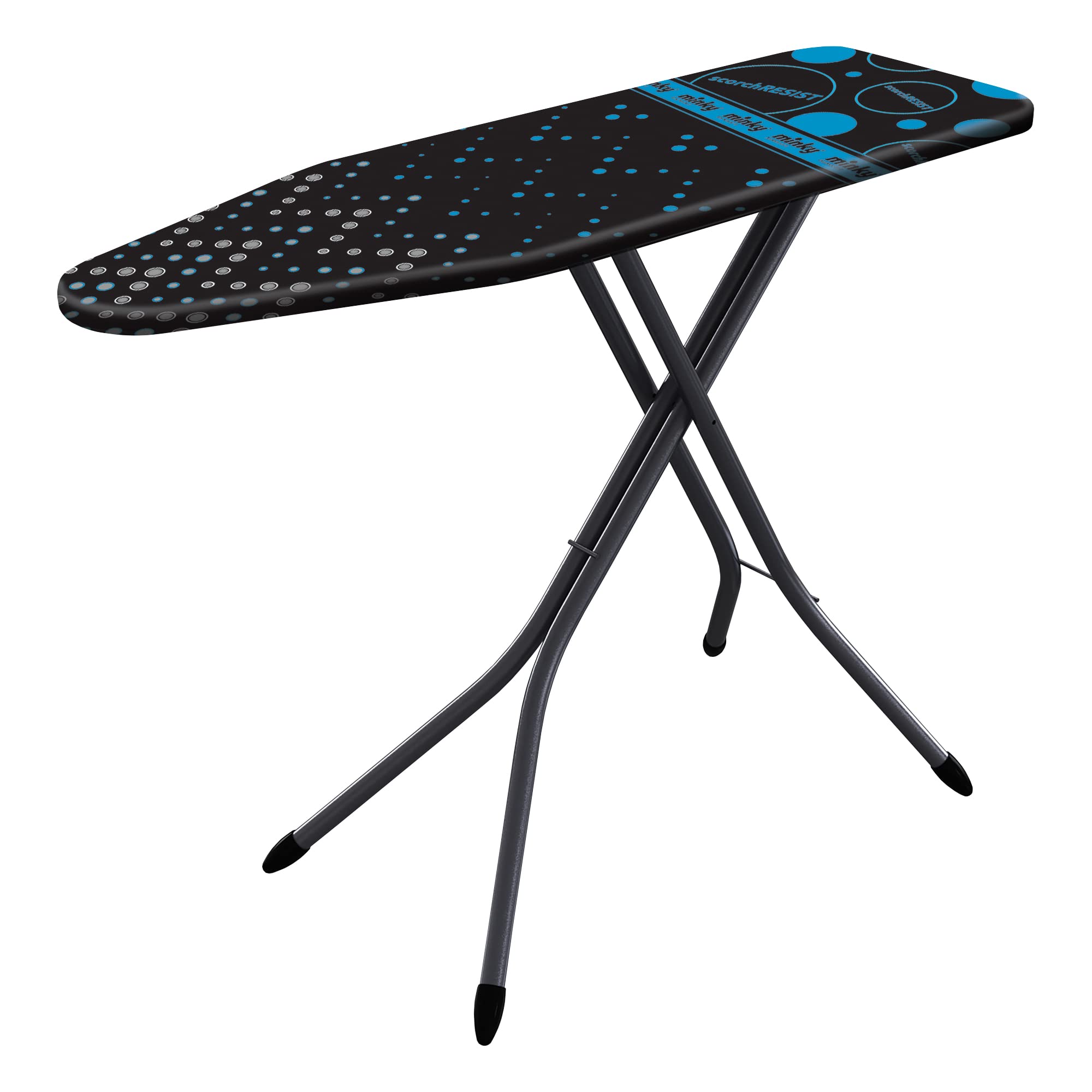 Minky Variable Hot Spot Scorch Resistant Ironing Board, Multi Height Adjustment, Weather Proof, Steel