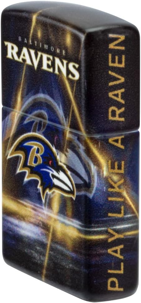 Zippo NFL Baltimore Ravens 540 Matte Pocket Lighter