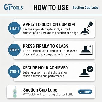 Suction Cup Lube Windshield
