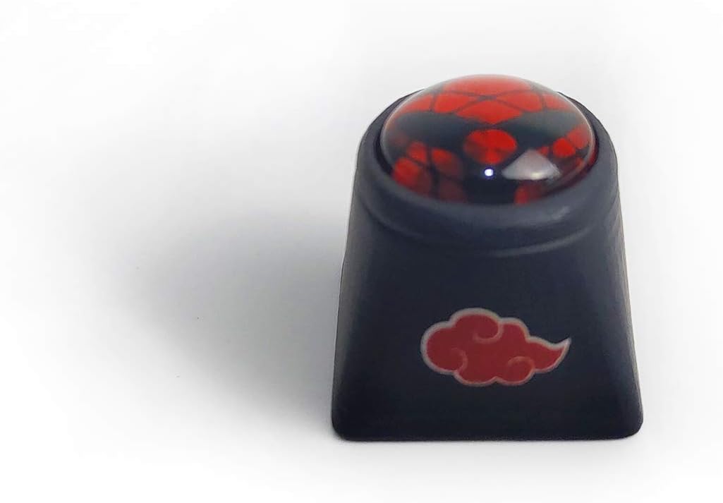 Sucrun The Sharingan Keycaps for Mechanical Keyboards (Cherry switches) (Uchiha Sasuke2)