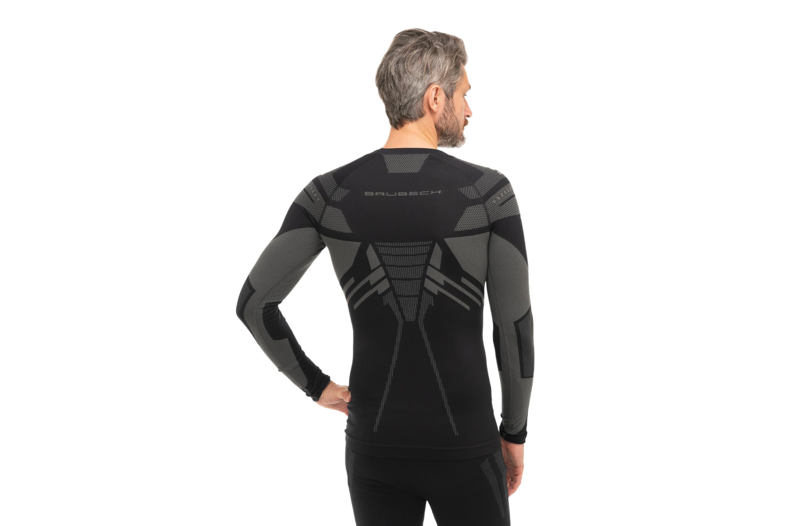 BRUBECK Thermounterwäsche, Herren, warm, Ski-Set für Herren, für Outdoor-Sport, Thermo, T-Shirt, langärmlig, und/oder Funktionshose, Unterwäsche
