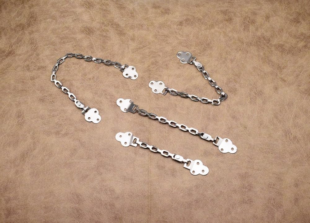 RAB Table Chain Stainless Steel for Table, Doors, Window, Cupbord (Code:- TBL Chain Light, Size- 12 inch, Finish- Silver, Pack of 4 PCS) — Amazon image 8