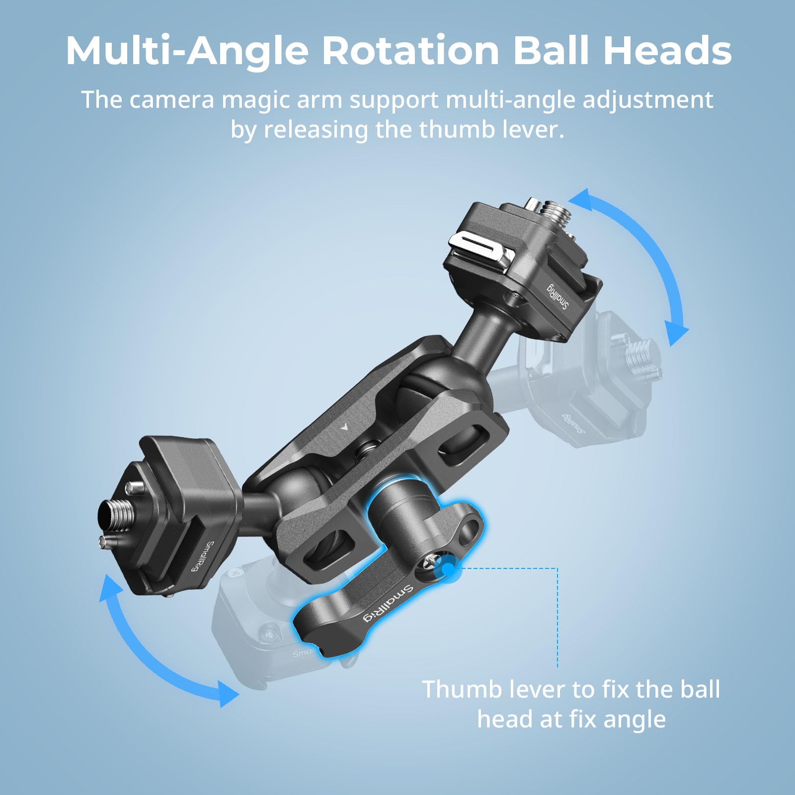 Amazon.com: SMALLRIG Quick Release Magic Arm with 360° Ball