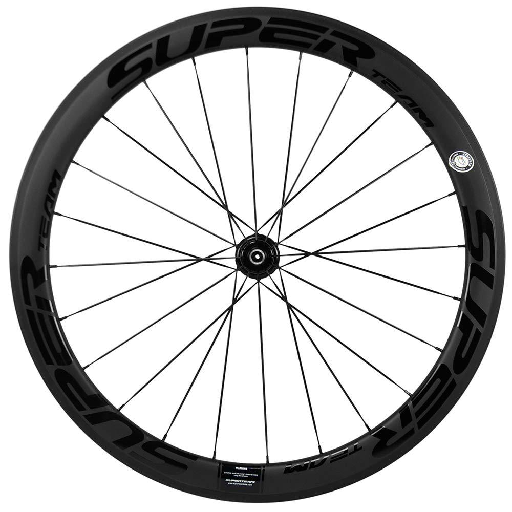 SUPERTEAM 700C 50mm ロードバイク ーホイールセット 23mm Amazon | ウィンドブレーバイク SUPERTEAM 50mm クリンチャ ー