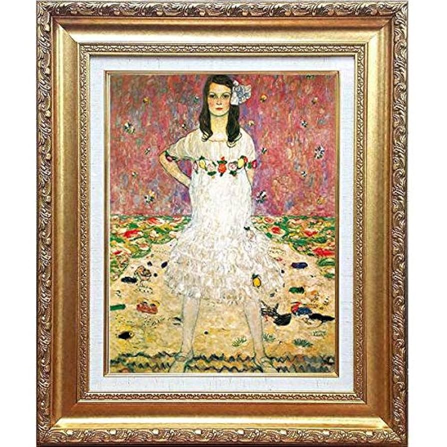 油絵　クリムト　複製画　The Maiden 油絵 クリムト 複製画 The Maiden 油絵 クリムト 複製画 The