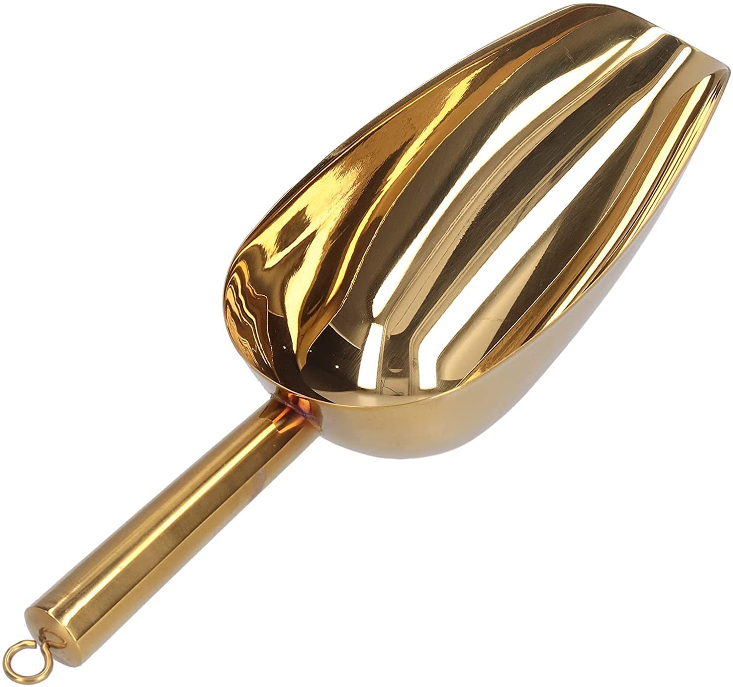 AKAZI Cuillère à Glace en Acier Inoxydable, Grande Mesure de Cuisine, Farine de Sucre, thé, Bonbons sucrés, Distributeur de Nourriture, buanderie, cuillères à lessive (n° 3) (n° 3)