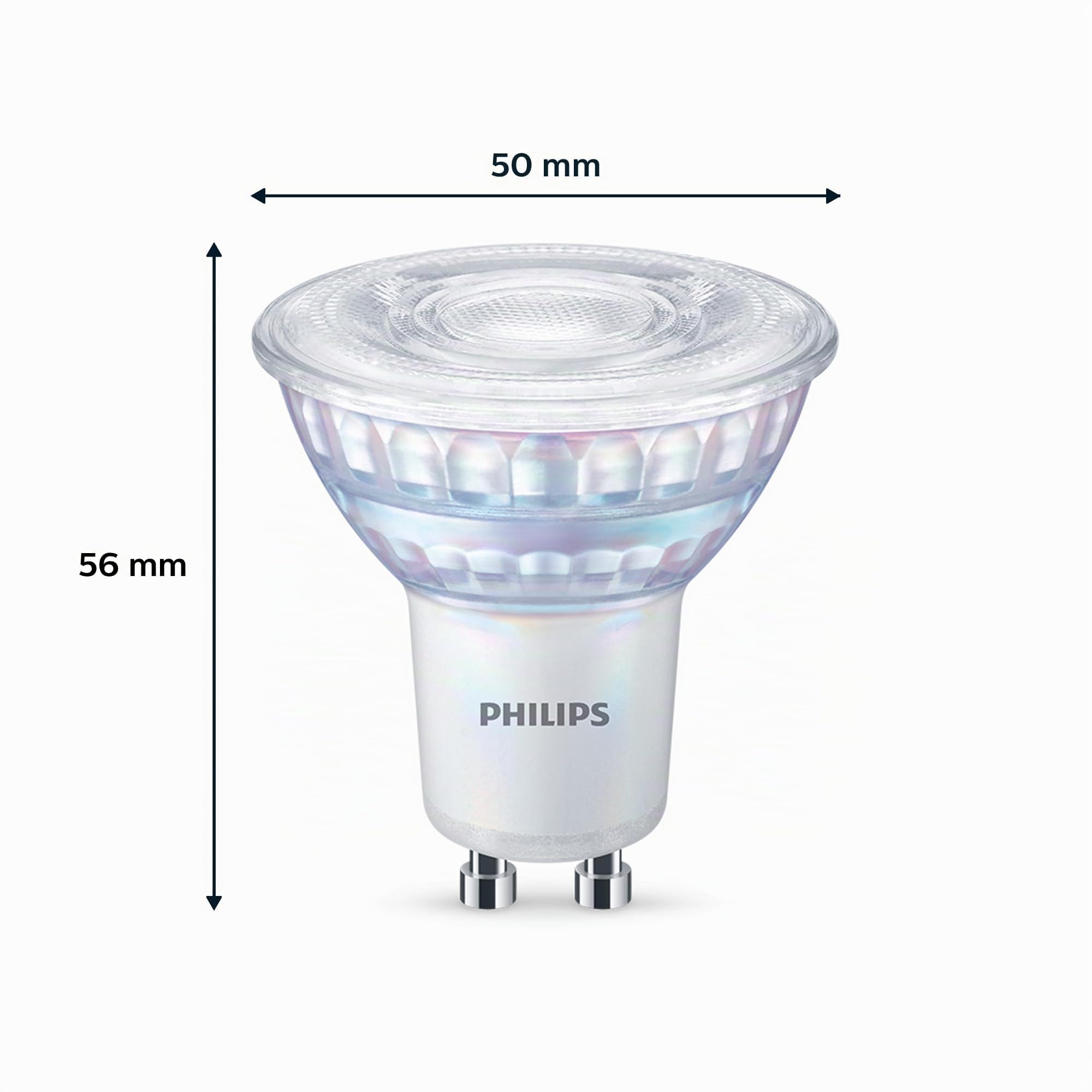 Philips Vorteilspaket - GU4 - LED Spot (MR11) - 12 V - 20W - Nicht dimmbar - Warmweißes Licht - Set 6 Stück