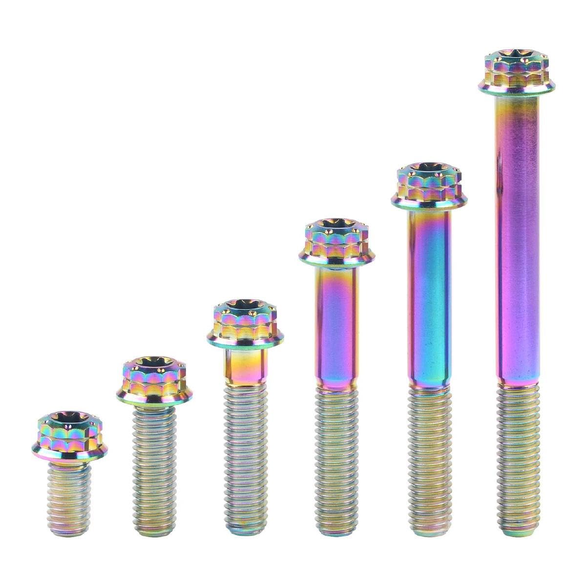 Bulloni Flangiati Esagonali Bulloni In Titanio Testa Esagonale - Foto 2