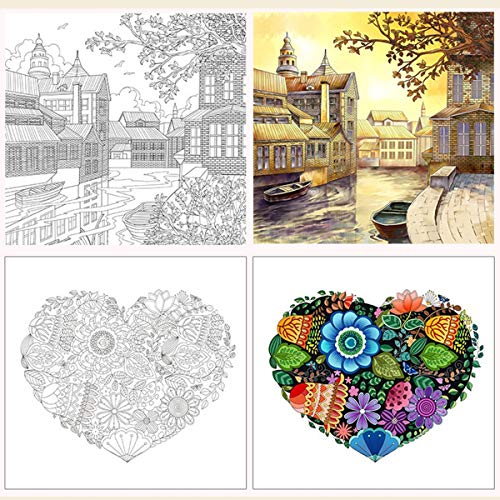 Adaskala 12 pcs Canetas de Gel de Conjunto Marcador de Caneta Neutra para Escrever Marcação Desenho