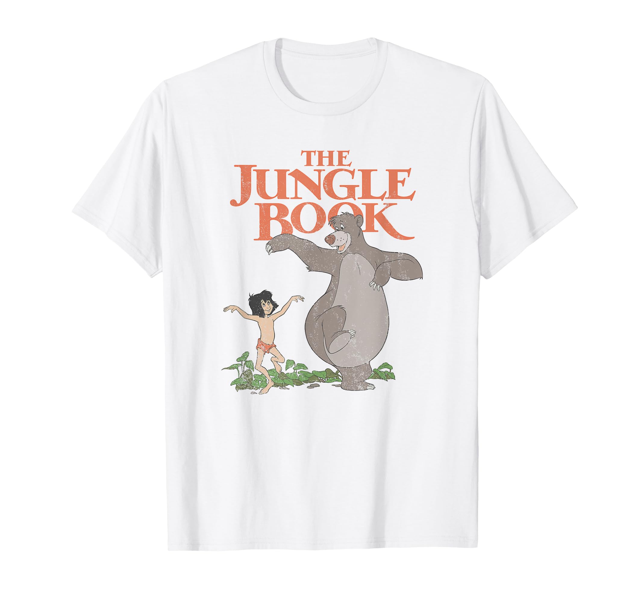 Disney The Jungle Book Mowgli & Baloo Dancing Cover T-Shirt