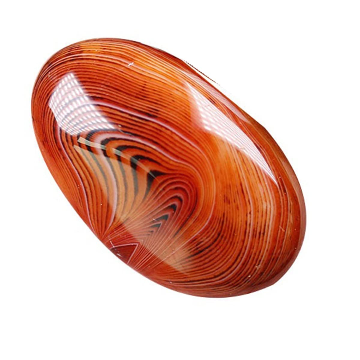 Crystal Stone 30-50g Natural Sardonyx Agate Crystal Tumbled Stone Silk Agate Decor Christmas Gifts Presents (Size : 30-50g)